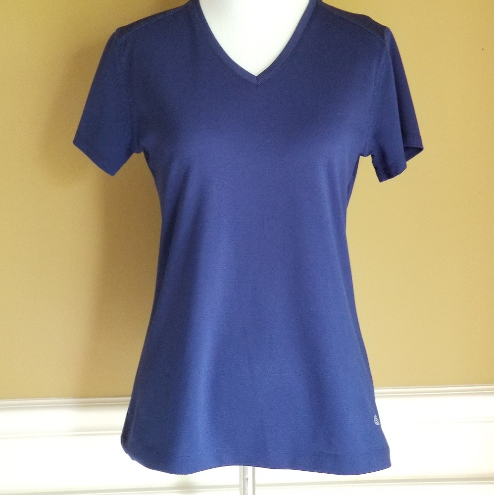 REEL LEGENDS Blue Athletic Tee